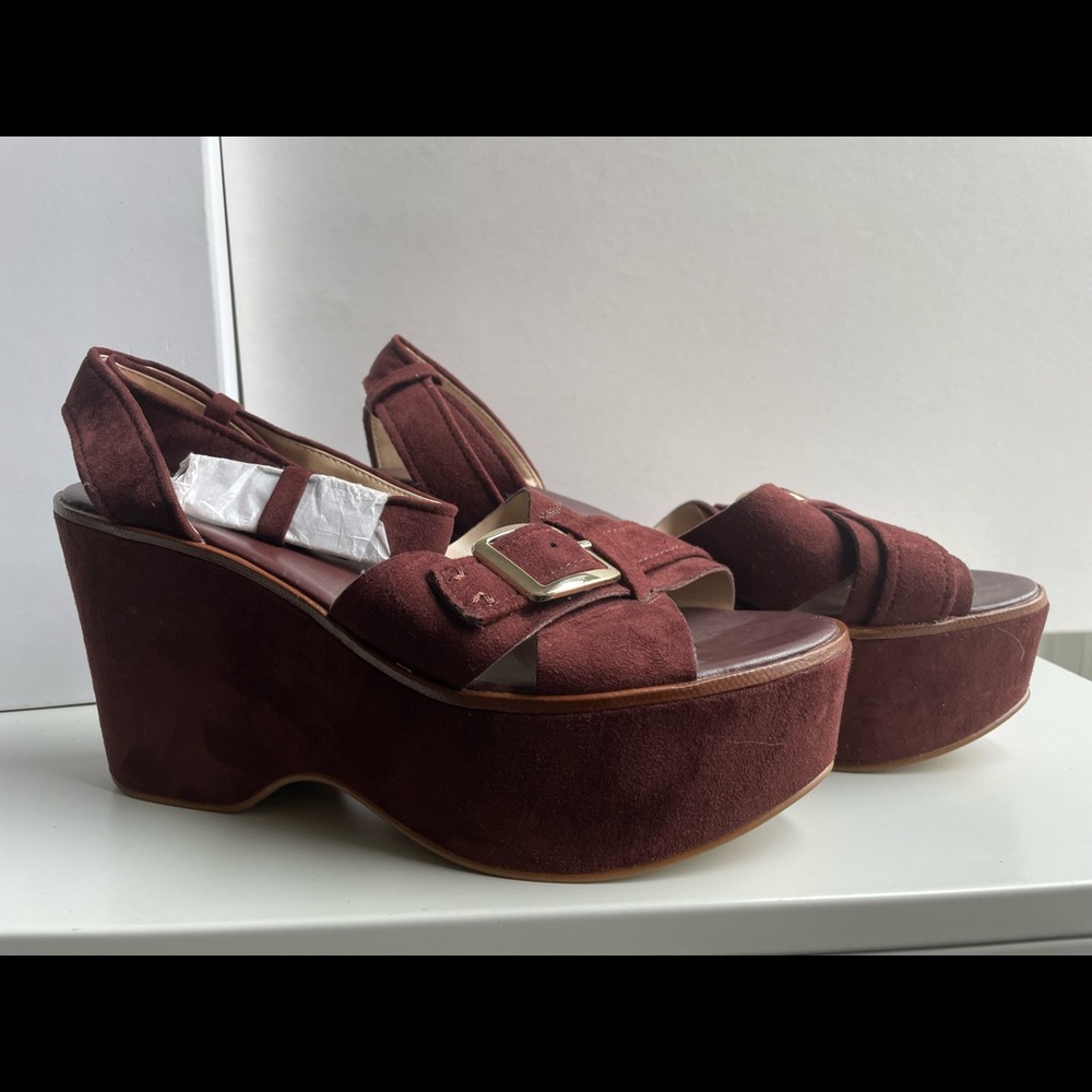 Zara platform sandals